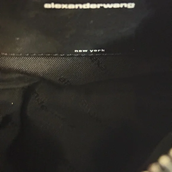 Alexander Wang Crystal-Embellished Mini Bag - Picture 8 of 9